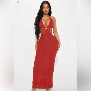 Fashion Nova Crochet maxi dress